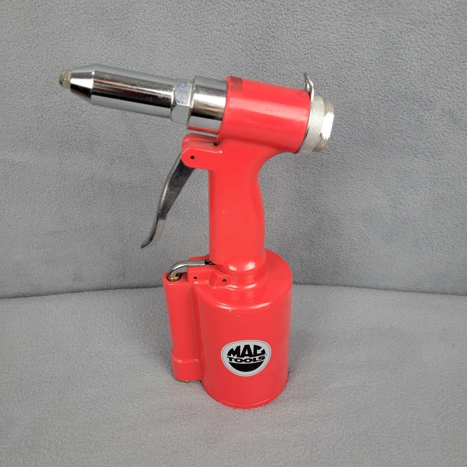 MAC Tools Air Hydraulic Pop Rivet Gun Pneumatic Riveter Heavy Duty 90 PSI Red - Image 1 of 4