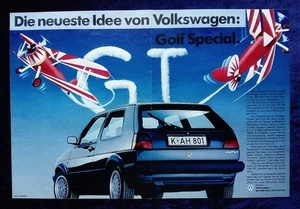 VW Golf 2 GT Special, originale Werbung aus 1987 - Picture 1 of 2