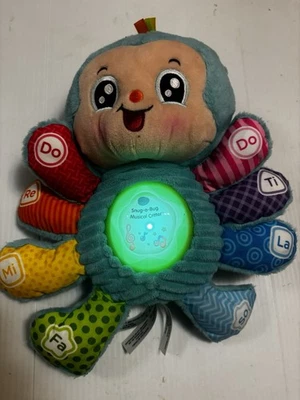 Juguete de felpa iluminado para bebé niño pequeño Vtech Snug-A-Bug Muscial Critter probado funciona LN Foto 1 de 4