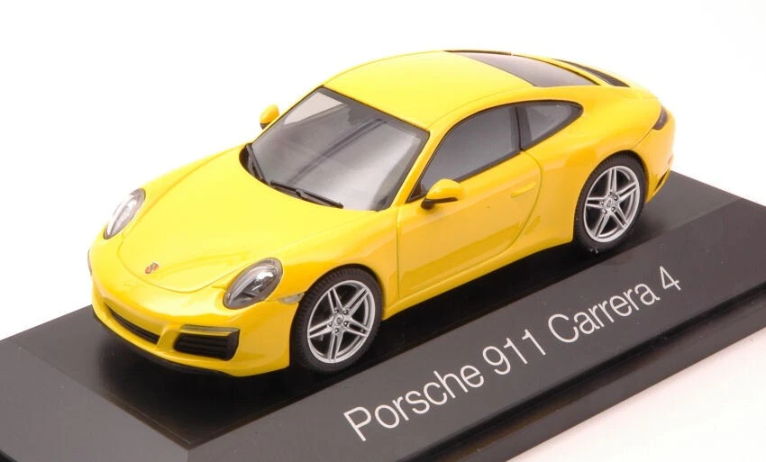 PORSCHE 911 CARRERA 4 COUPE YELLOW 1:43 - Immagine 1 di 1