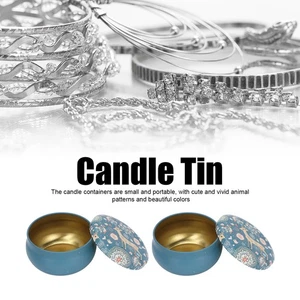 Empty Candle Jars Bulk Candle Jars Convenient Practical For Traveling For - Picture 1 of 12