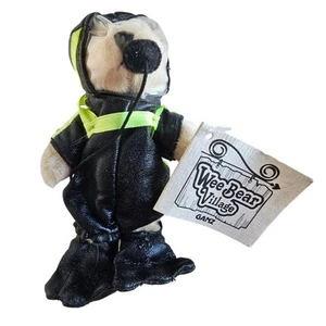 Wee Bear Village By Ganz "Scuba Diver" Bear Plush Mini 5" Gifts For Scuba Divers - Picture 1 of 4