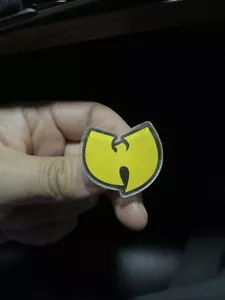 Wu-Tang Clan Logo Pin 1.5” x 1.37” - Picture 1 of 4