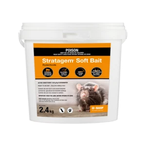 BASF 2.4kg Rodenticide Stratagem Soft Bait , Extremely appetising to rodents . - Picture 1 of 2