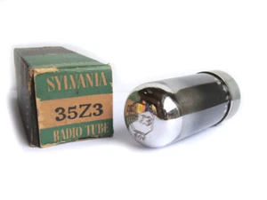 35Z3 SYLVANIA NOS Röhre Valvola Lampe TSF Valvula Röhre Valve 진공관 真空管 电子管 - Bild 1 von 1