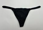 Victoria's Secret Vintage Panties Size One Size OS 2013 Satin Bow G-String Thong