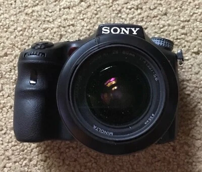 Sony Digital SLR Camera Alpha α77 SLT-A77V w/ battery & lens~malfunctioning - Image 1 of 4