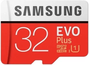 Samsung EVO Plus 32GB z adapterem SD karta micro SDHC HUS-I plus karta pamięci - Zdjęcie 1 z 3