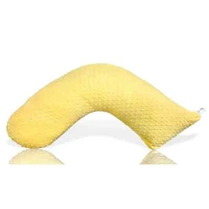 Luna Lullaby Nursing Pillow Cover - Yellow Dot NEW! - Picture 1 of 7
