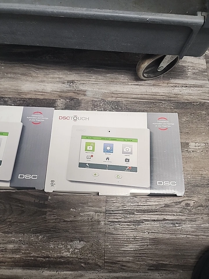 DSC Touch screen Wireless KIT467-99VZ Motion & 3 Door Contacts Android Smart - Image 1 of 4