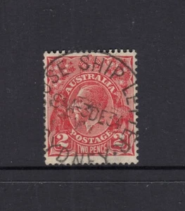 SMW P13½x12½: 2d Red Die 3 INV WMK, ‘(LO)OSE SHIP LETTER/ 3DE34/ (S)YDNEY’ CDS. - Picture 1 of 1