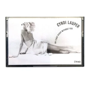 Cyndi Lauper - My First Night Without You - Cassette Single CYNM5 - Picture 1 of 2