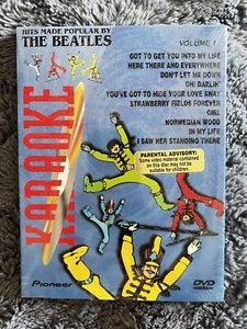 BEATLES - Karaoke - The Beatles, Vol. 1 - DVD - Color Dolby Karaoke SEALED! - Picture 1 of 2
