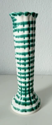 Gmundner Keramik grün geflammt Vase schmal 20 cm GK1239 (2412DE3) 10/25 - Bild 1 von 4