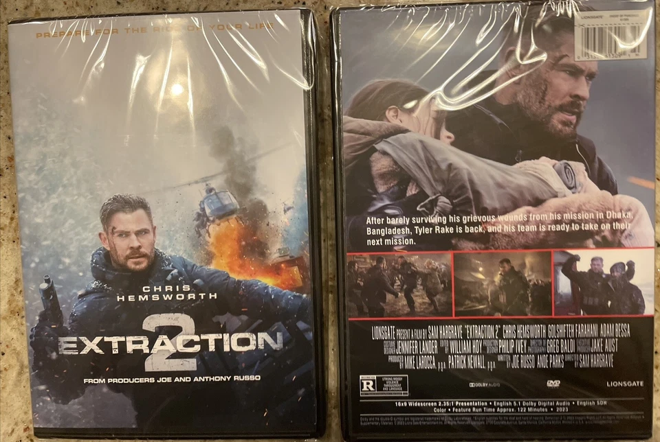 Extraction 2 (2023) DVD, New, Sealed - Image 1 of 1