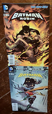 Batman and Robin #8 & #9, (2012, DC): Free Shipping!
