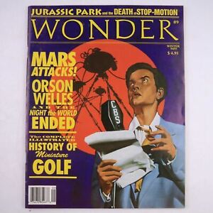 WONDER Magazine #9 HIVER 1994/1995 Mars Attacks, Orson Wells