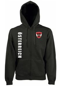 Österreich ZipHoody Kapuzenpullover   Fahne Wappen SC SP/A - Picture 1 of 2