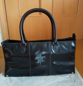 [N-MINT] Jean Paul Gaultier Sword&Heart Black Leather Hand bag Mini Boston bag - Picture 1 of 10