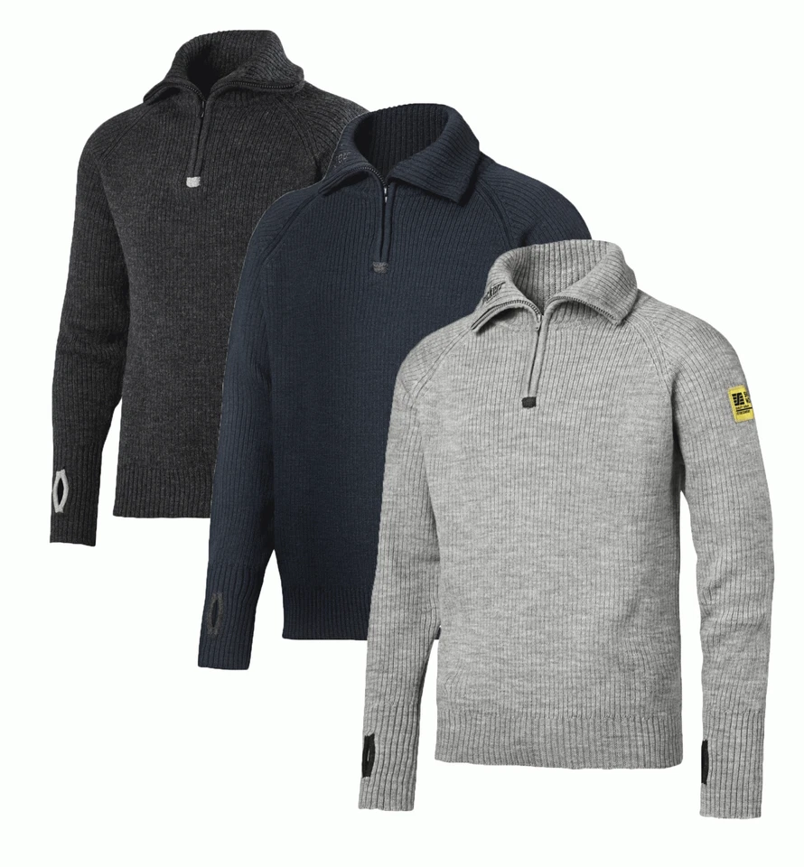 Snickers 2905 ?-Zip Wool Sweater Jumper Work - Image 1 of 1