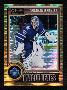 2014-15 O-Pee-Chee Platinum Seismic Gold /50 Jonathan Bernier #124