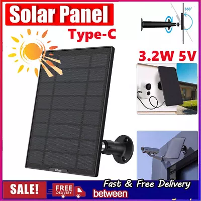 Überwachungskamera für ieGeek Type-C Solarpanel Aussen Akku WLAN Kamera Outdoor - Bild 1 von 4