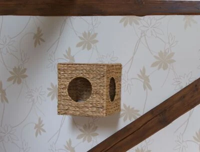 ANIMAL-DESIGN Katzen-Wandhöhle FERDI Wasserhyazinthe Kletterhöhle Wandetage Kletterwand