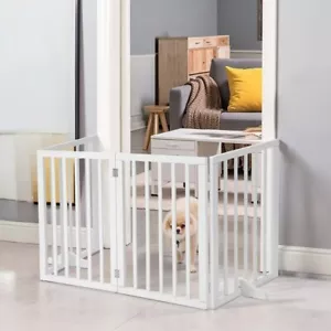 Treppenschutzgitter Türgitter Schutzgitter Absperrgitter Hundegitter 188 x 60cm - Bild 1 von 7