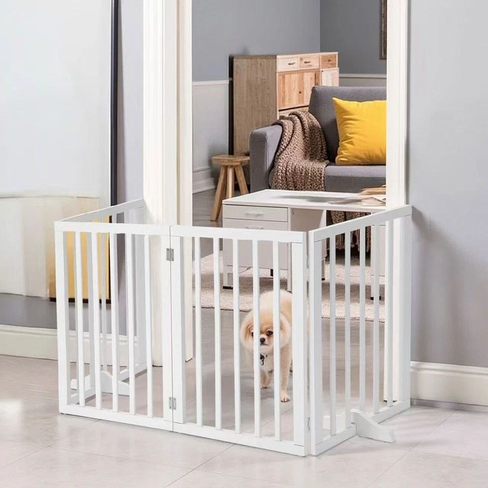 Treppenschutzgitter Türgitter Schutzgitter Absperrgitter Hundegitter 188 x 60cm - Bild 1 von 4