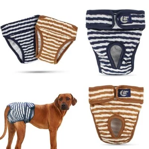 Washable Unisex Dog Puppy Pet Nappy Diapers Season Menstrual Sanitary Panties US - Picture 1 of 13