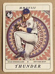 2018 Topps Gypsy Queen Tarot of the Diamond Card #TOD-17 Noah Syndergaard Mets - Picture 1 of 6