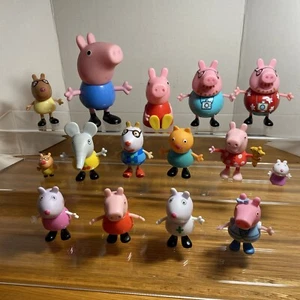 PEPPA PIG LOT OF 15 FIGURES - Picture 1 of 17