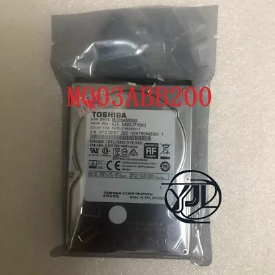 Toshiba 2TB MQ03ABB200 5400RPM 16MB SATA 2.5" Laptop HDD Hard Disk Drive 15mm - Image 1 of 4