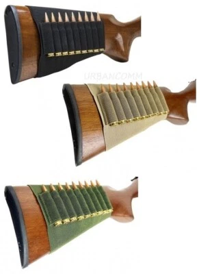 Soporte de cartucho de culata VISM funda de munición para rifles caza tiro bandolera Foto 1 de 4