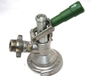 KEG-Fassanschluss für Flachfitting, KEG Zapfkopf, KEG-Verschluss, Hobbybrauer (3 - Bild 1 von 2