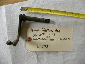 Mercedes Benz Ponton W180 W120 W121 W105 W128 Gear Shifting Intermediate Shaft - Picture 1 of 7