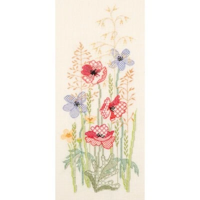 Seasons Panels - Summer Blackwork Kit by Derwentwater Designs