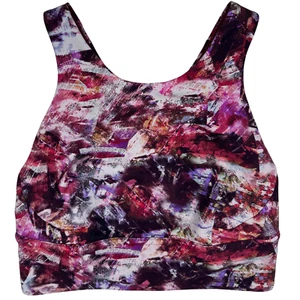 Lululemon Wunder Train Long Line BH Damen Gr. 4 Stretch feuchtigkeitsableitend Sport Yoga Fitnessstudio - Bild 1 von 8