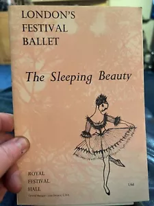 The London festival ballet sleeping beauty Programme Royal Festival Hall 1968 - Picture 1 of 1