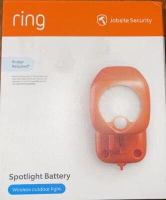 Ring Jobsite Security – Spotlight Battery Wireless Outdoor Light - Image 1 of 2