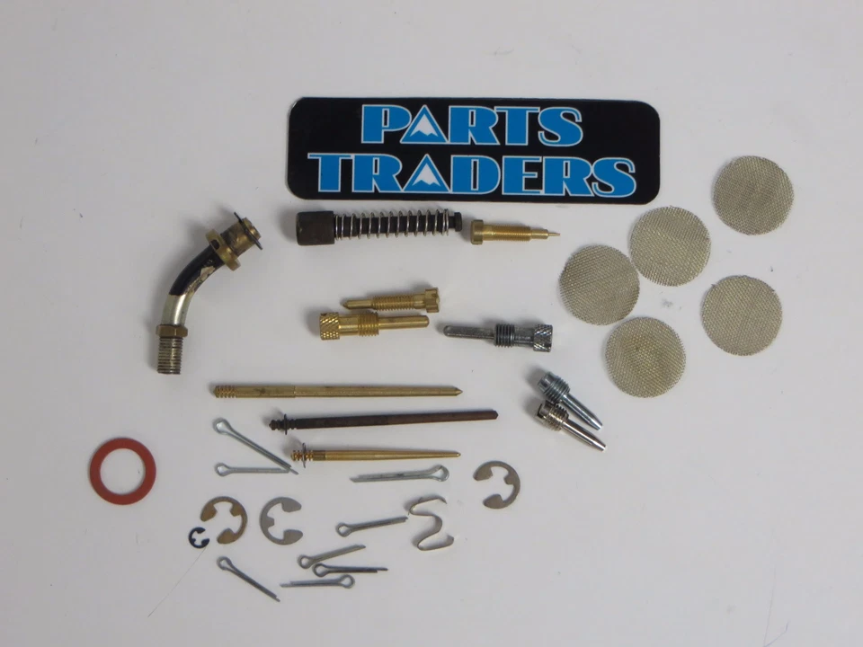 Motorcycle Carburetor Carb Fuel Dealer Shop Parts Lot Needles Clips Screens  - Imagem 1 de 1