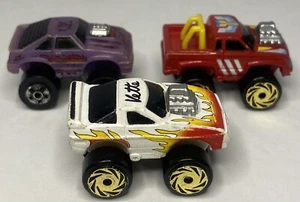 Micro Máquinas (Galoob, 80’s, 90’s, Juguetes, Hasbro, Lote de 3, Coches, Camiones) Cad - Imagen 1 de 12