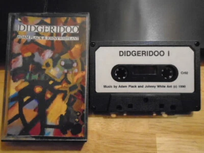 RARE OOP Adam Plack Johnny White Ant CASSETTE TAPE Didgeridoo INDEPENDENT aussie Foto 1 de 2