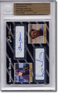 Jeremy Sowers * Andy Marte * Autograph Rookie Auto RC BGS 1/2 - Picture 1 of 1
