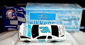1999 Action Bank #31 Dale Earnhardt Jr. Sikkens White 1997 Monte Carlo 1/24 HOF! - Picture 1 of 11