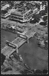 CPSM -- SAIGON VU DU CIEL . CHOLON . 1953 .  328.K - Imagen 1 de 1