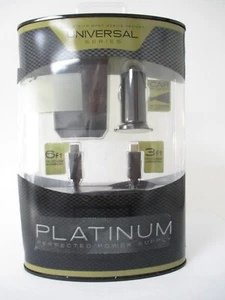 Universal Platinum Wall and Car Charger with Micro USB Cable - Picture 1 of 2