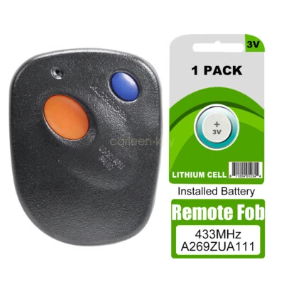 Llavero remoto para Subaru Forester Legacy Outback Impreza 2000-2004 A269ZUA111 Foto 1 de 4