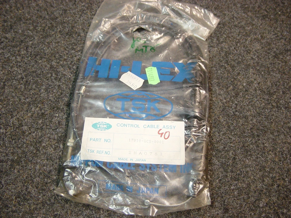 Throttle Cable Bowden Cable MTX80 C Honda New 7314933 Picture 40 — 第 1/1 张图片