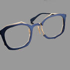 Montures de lunettes pour femmes hommes cadre polygone carré montures de lunettes compatibles RX O